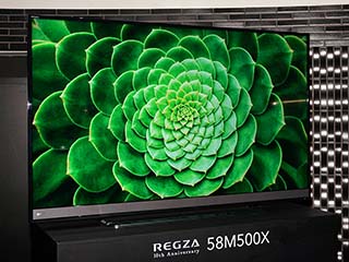 東芝、音にもこだわるスタンダード4K REGZA「M500X」 - AV Watch