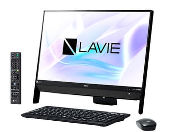 NEC、ヤマハスピーカー内蔵の23型デスクトップPC。4K液晶/UHD BDも