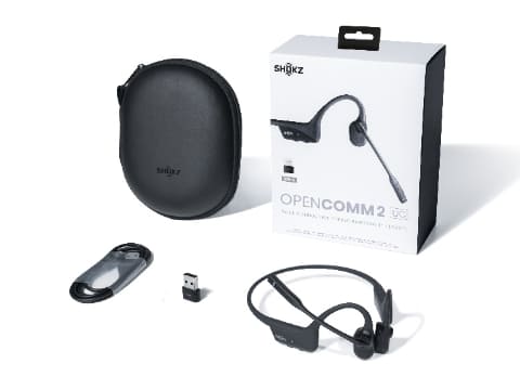 Shokz、ブームマイク付きの通話向け骨伝導「OpenComm2」 - AV Watch