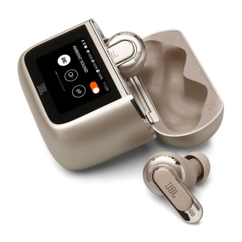 JBL、ディスプレイ付き最上位完全ワイヤレス「TOUR PRO 3」今日発売