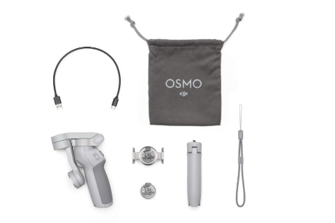 DJI、マグネットでスマホ簡単取り付け。ハンディスタビライザー「OM 4