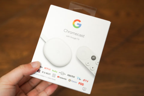 ミニレビュー】「Chromecast with Google TV」開封の儀 - AV Watch
