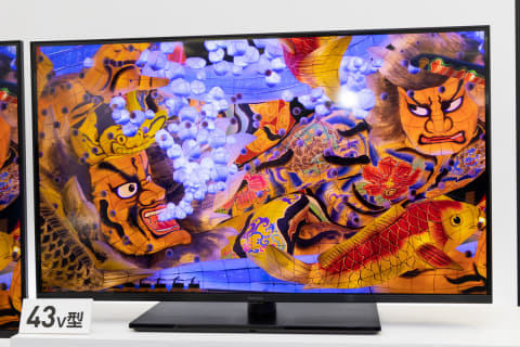 パナソニック、直下型LEDの4K液晶ビエラ。43型約13万円 - AV Watch