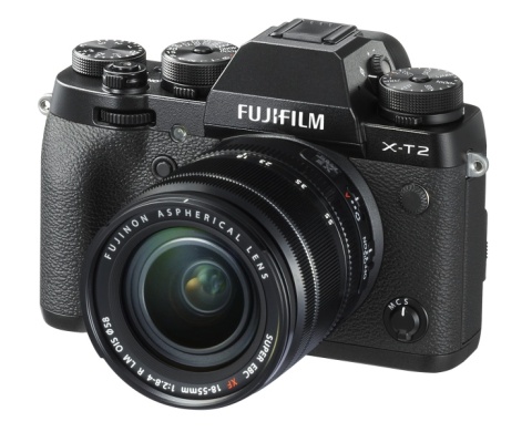 富士フイルム、動体追従性を高めたミラーレスカメラ「FUJIFILM X-T2