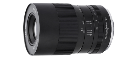 APS-C/マイクロフォーサーズ用等倍マクロ「7Artisans 60mm F2.8 Macro