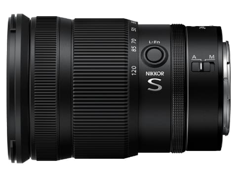 ニコン、開放F4固定の5倍ズームレンズ「NIKKOR Z 24-120mm f/4 S