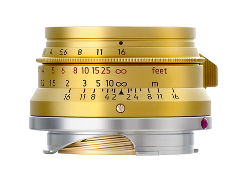 LIGHT LENS LAB M 35mm f/2」に新色“ブラスゴールド”を追加。世界限定