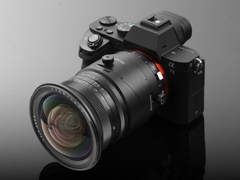 ソニーE/富士フイルムG用のティルト・シフトレンズ「TTArtisan Tilt