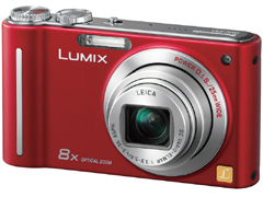 パナソニック、広角25mm対応の薄型8倍ズーム機「LUMIX DMC-ZX1