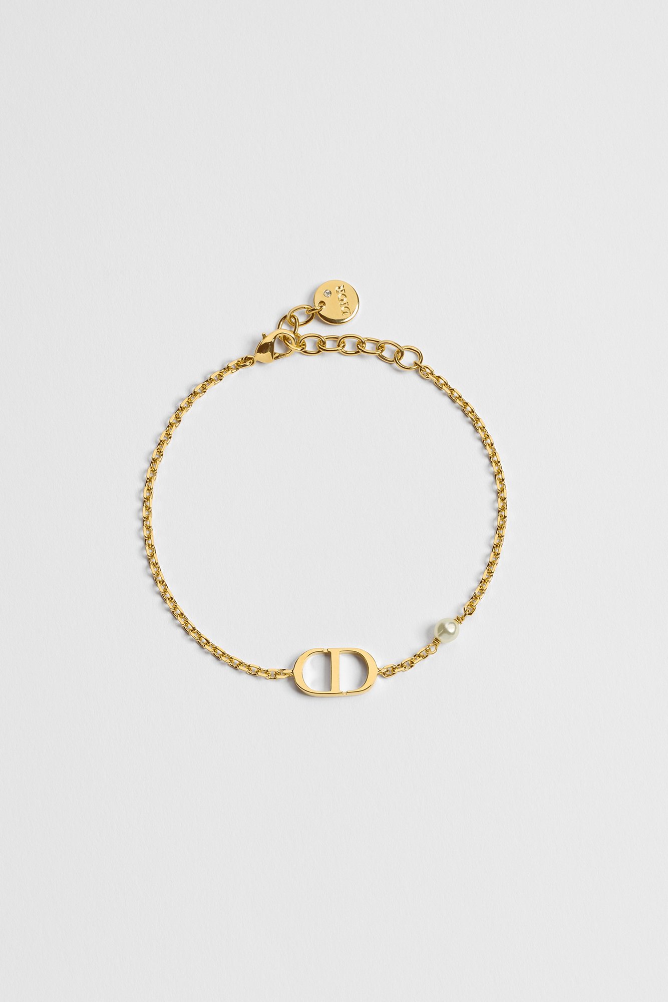 DIOR | Petit CD ブレスレット メタル & レジンパール