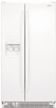 Whirlpool ED2FHAXSL 21.8 cu. ft. Side by Side Refrigerator with In