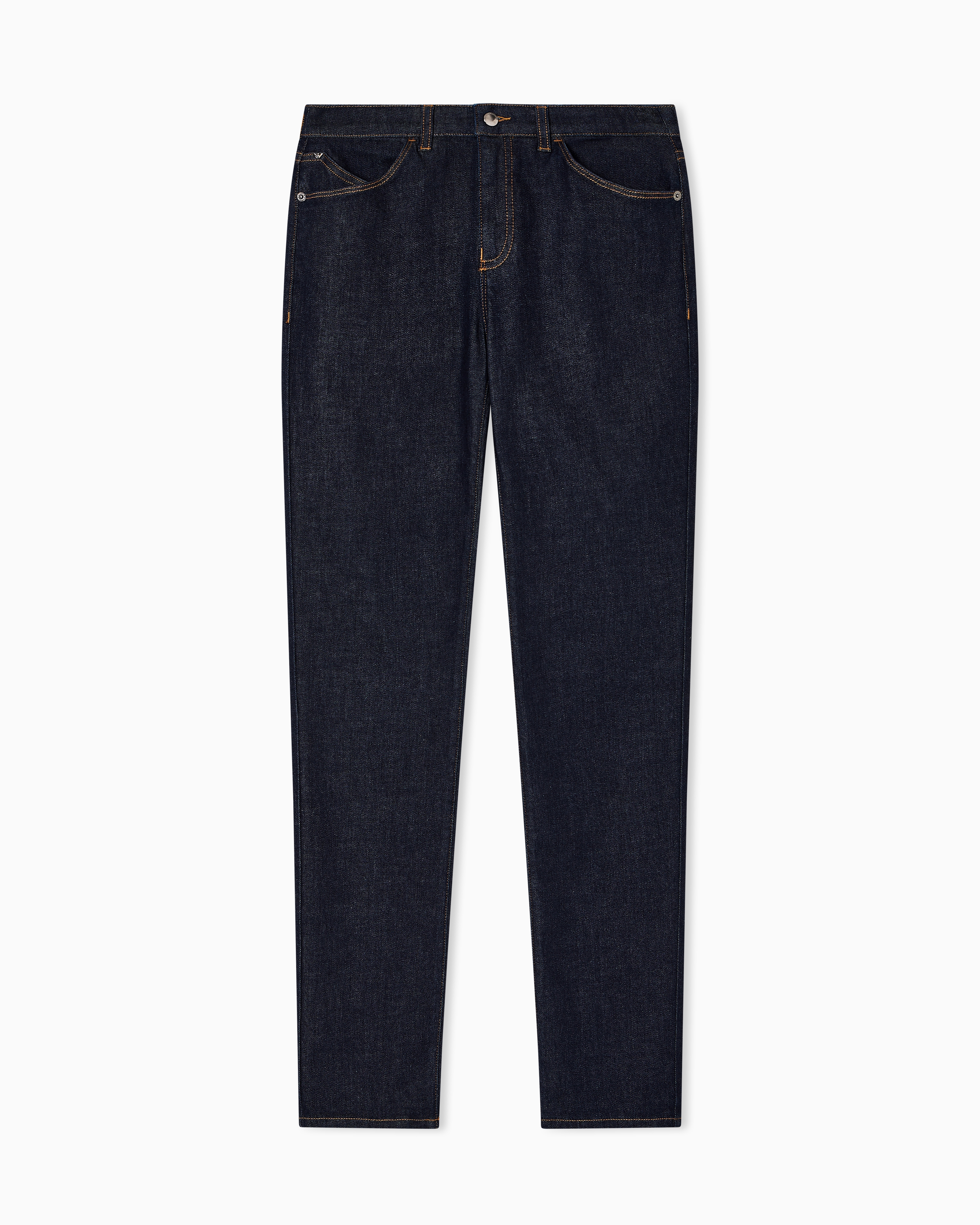 J18 high-rise skinny-leg jeans in comfort mercerised denim