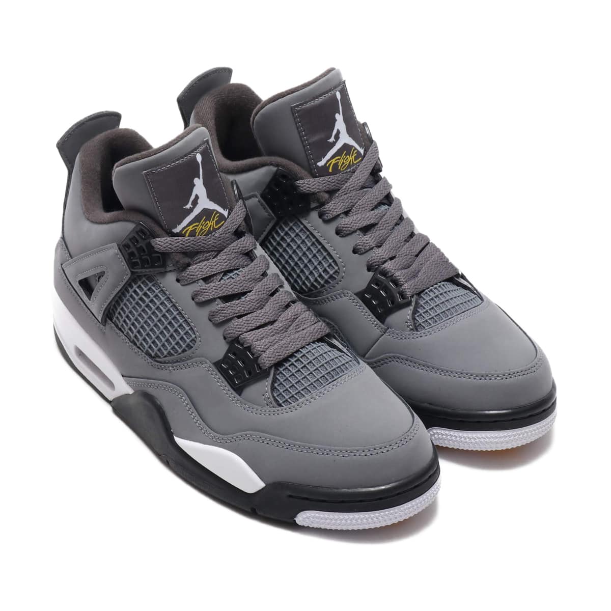 JORDAN BRAND AIR JORDAN 4 RETRO COOL GREY/CHROME-DARK CHARCOAL