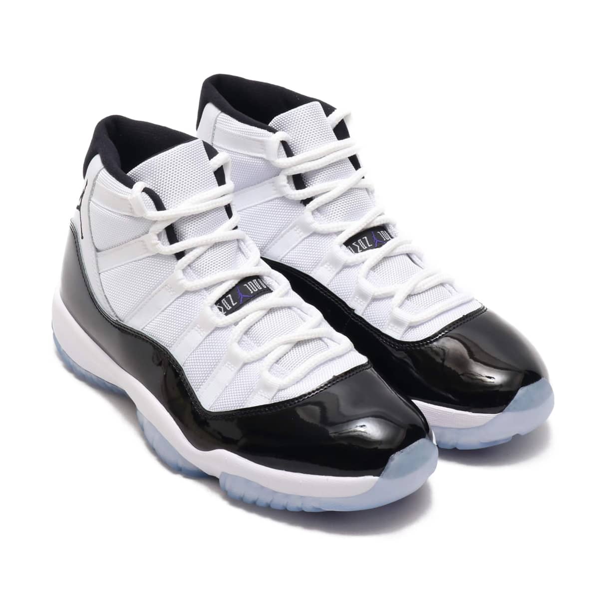 JORDAN BRAND AIR JORDAN 11 RETRO WHITE/BLACK-CONCORD 18HO-I