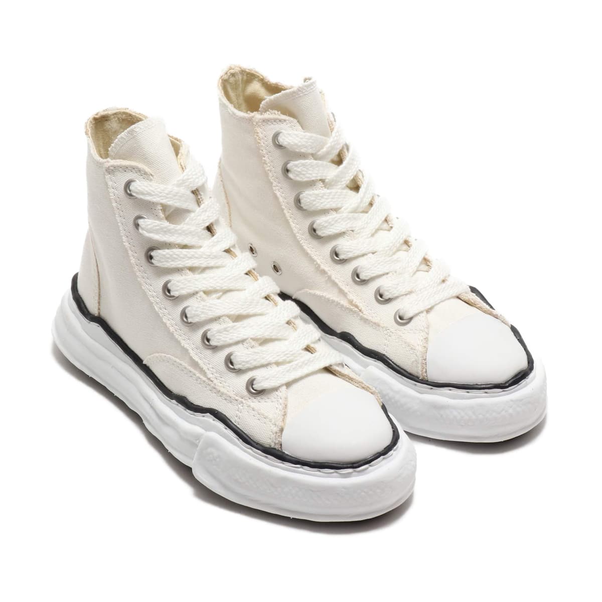 Maison MIHARA YASUHIRO OG SOLE CANCAS HICUT ホワイト（メゾン