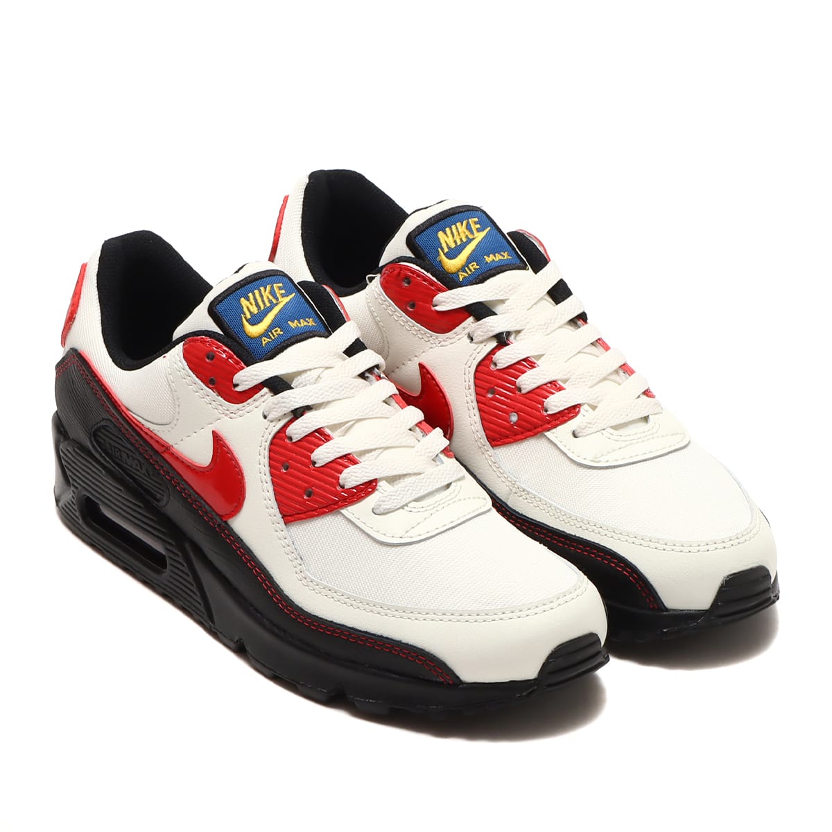NIKE AIR MAX 90 SE SAIL/UNIVERSITY RED-BLACK-UNIVERSITY RED 22FA-I