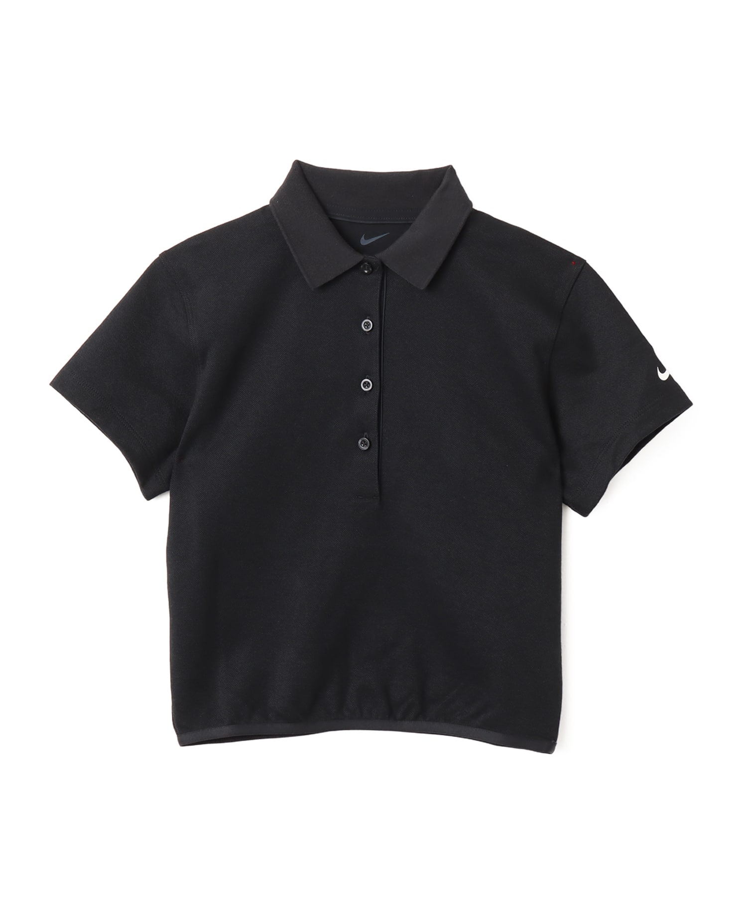 NIKE AS W NK GOLF SS POLO BLACK/SAIL（ナイキ ウィメンズ ゴルフ S/S