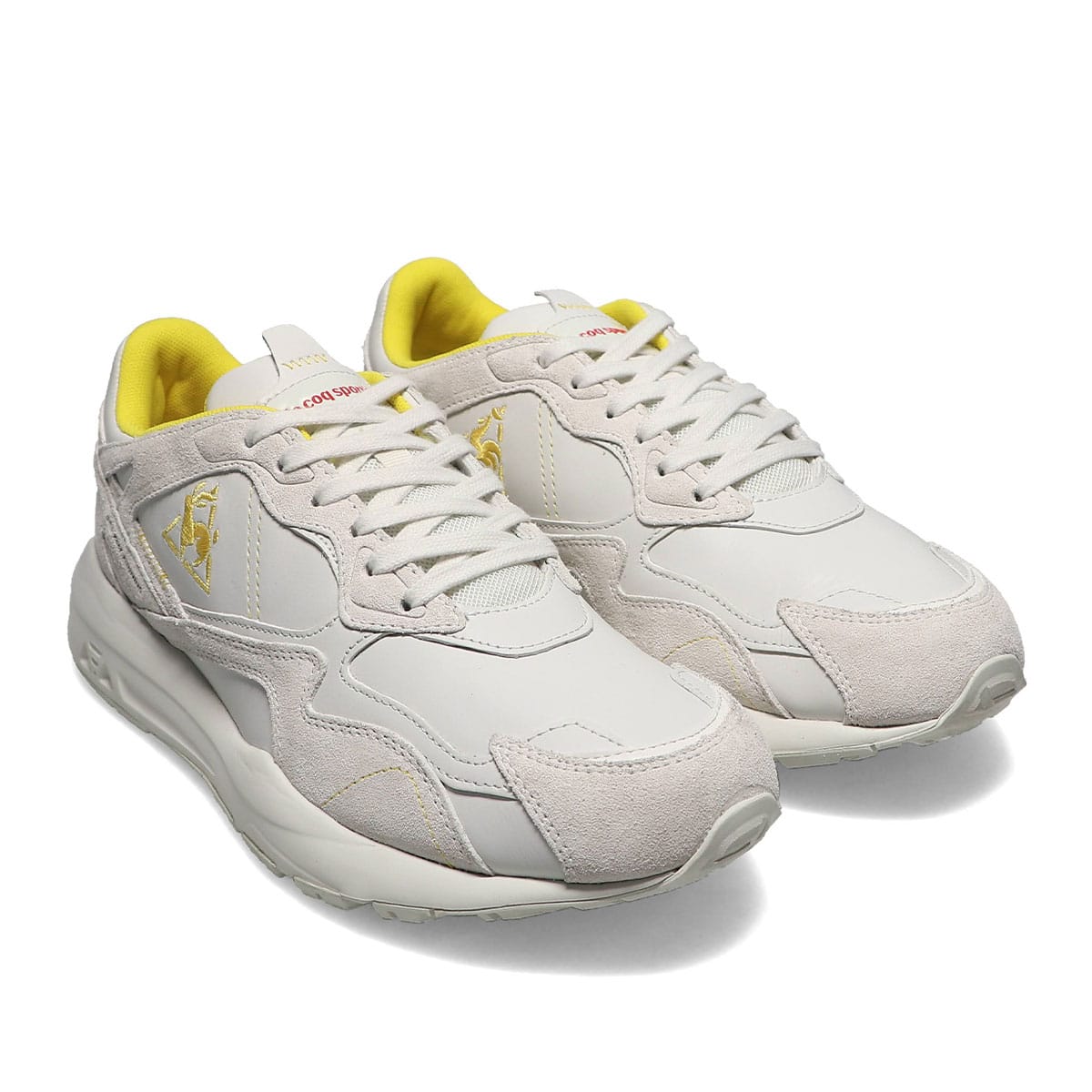 le coq sportif LCS R888 LEA FR2 WHITE 22SS-I（ルコックスポルティフ