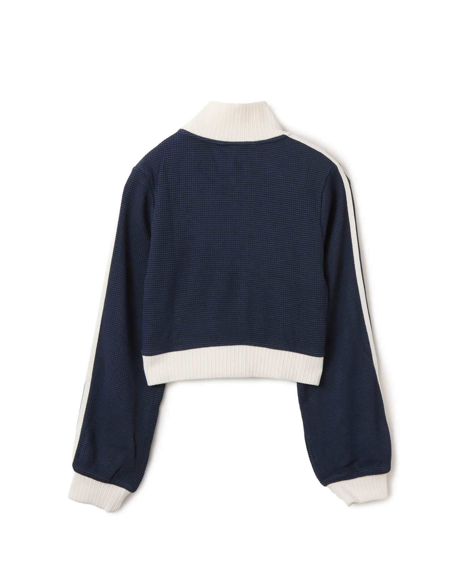 adidas CROP TRACK TOP ナイトインディゴ/オフホワイト（アディダス