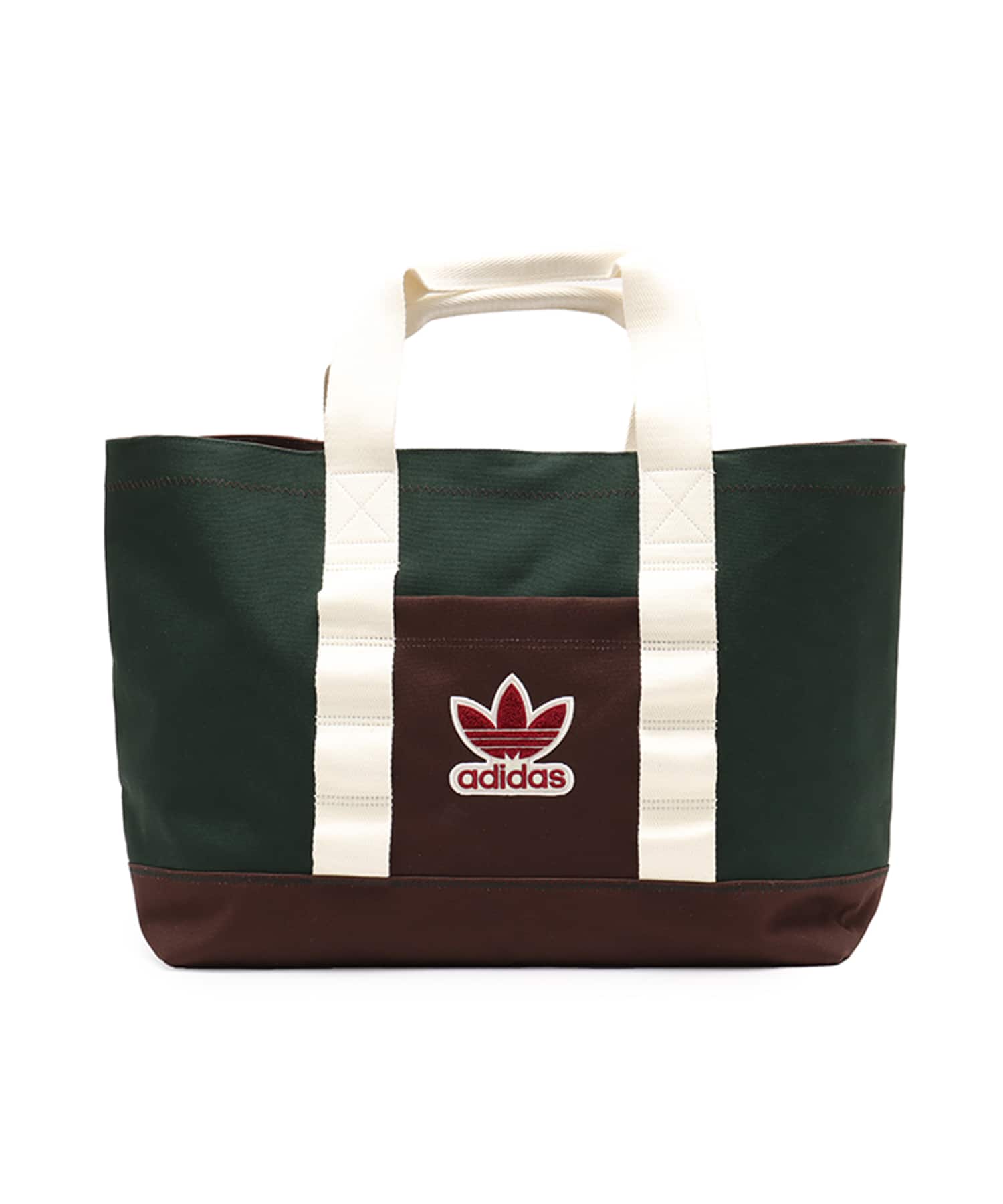 adidas CLOT TOTE BAG BY EDISON CHEN グリーンナイト/ダークブラウン