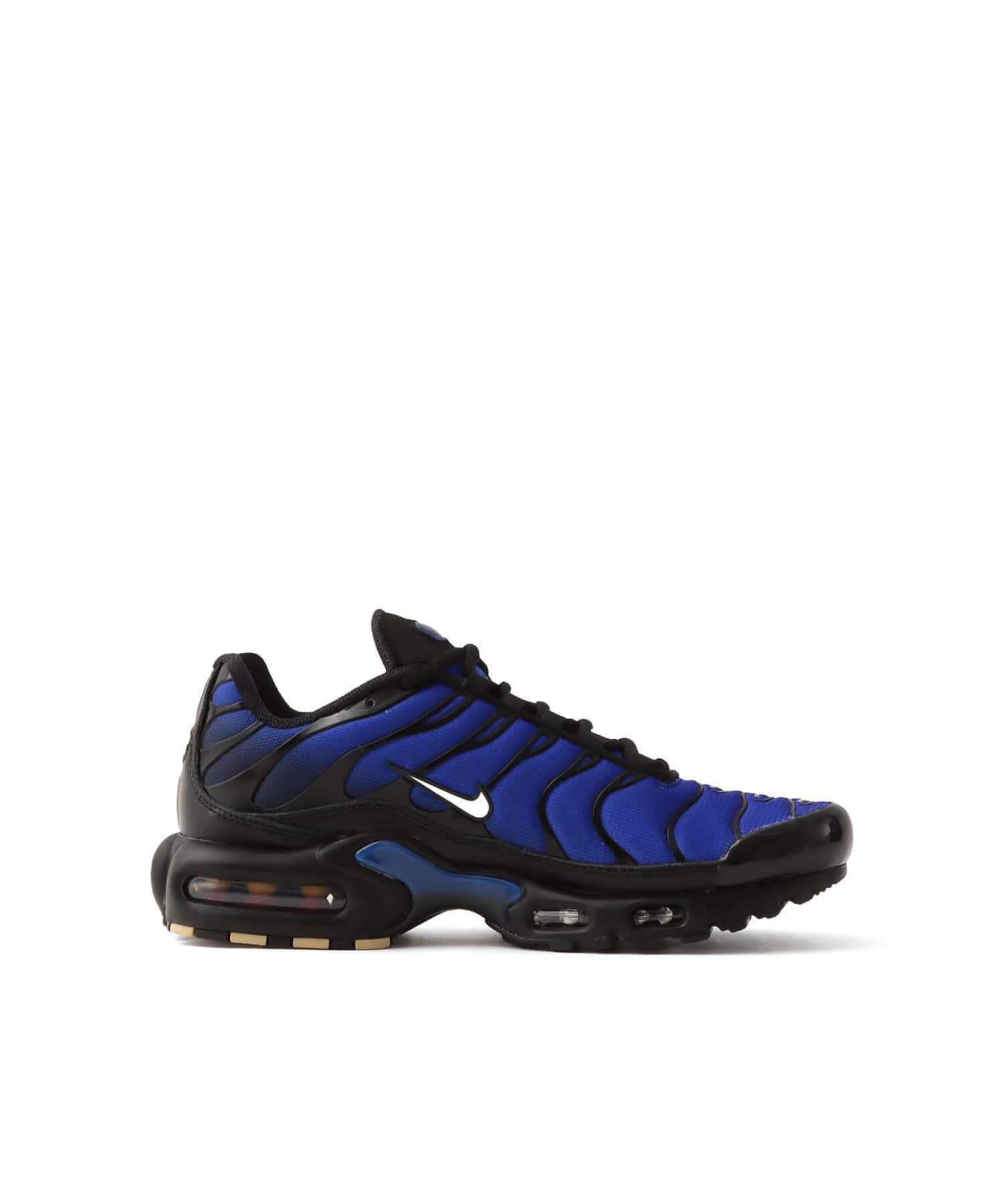 NIKE AIR MAX PLUS PRM BLACK/PHANTOM-RACER BLUE-OBSIDIAN （ナイキ
