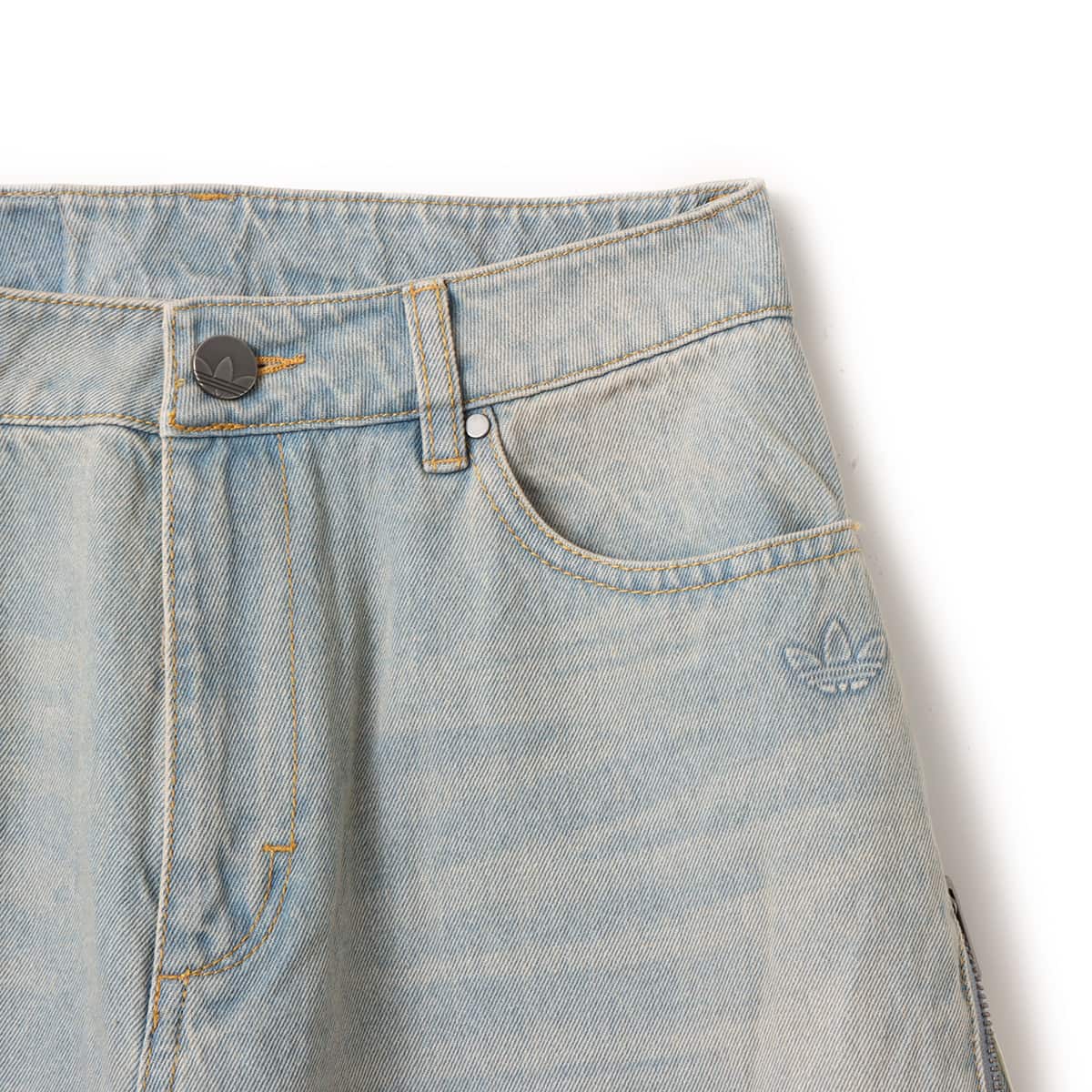 adidas DENIM ZIP PANT ライトデニム（アディダス デニム ジップ