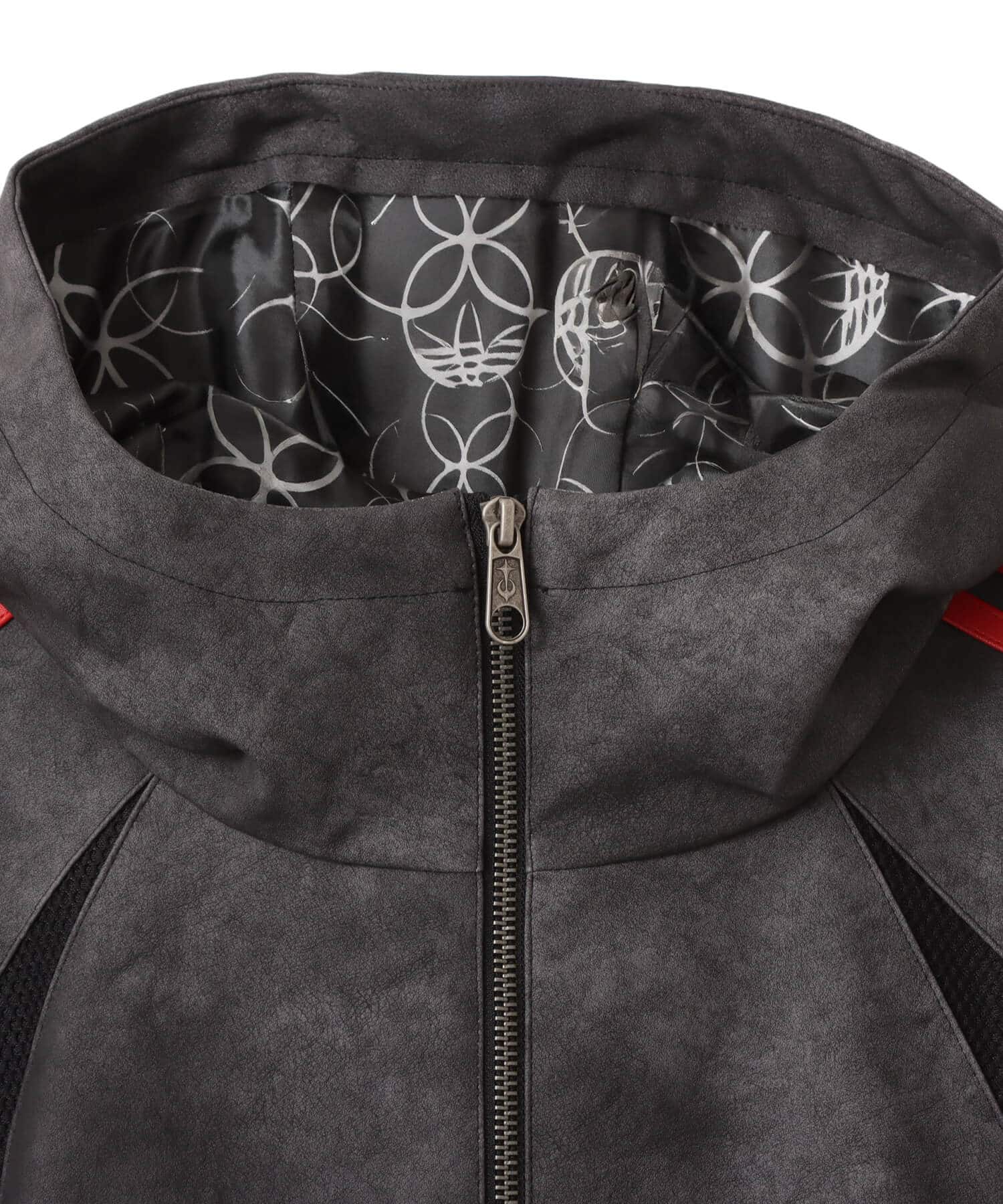 adidas THUG CLUB TEAMGEIST FAUX LEATHER JACKET ブラック