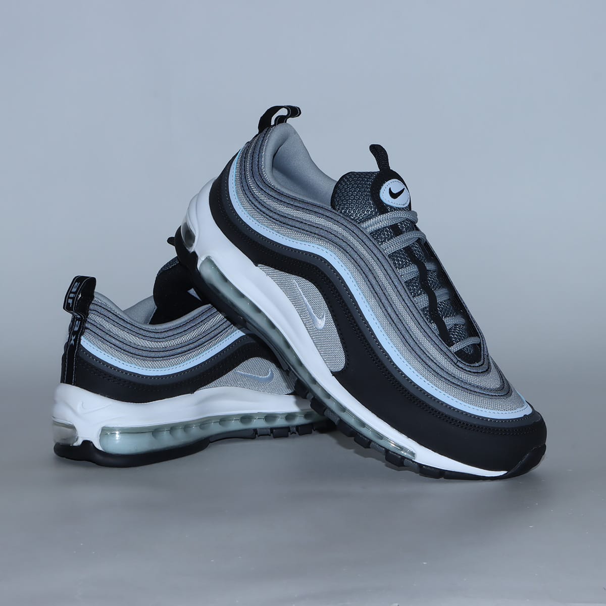 NIKE AIR MAX 97 BLACK/BLUE TINT-IRON GREY-SUMMIT WHITE（ナイキ