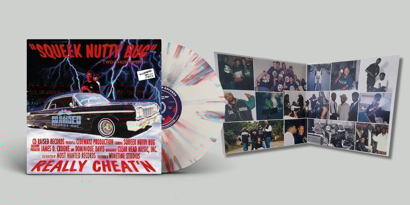 LP: SQUEEK NUTTY BUG - REALLY CHEAT'N 1995-2022 REISSUE (Seattle