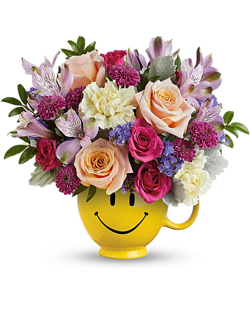 Teleflora's Embrace Happiness Bouquet in Baltimore MD - Corner