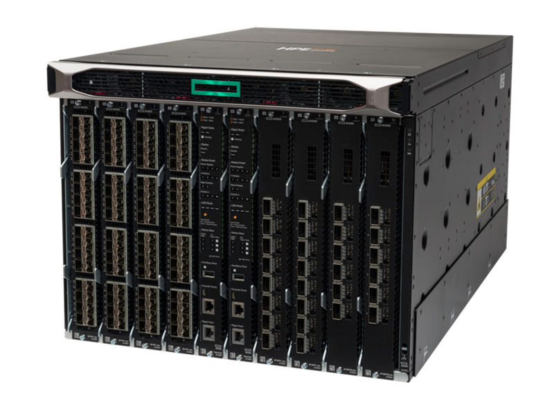 HPE Aruba Networking CX 8400 8‑slot Chassis/3xFan Trays/18xFans