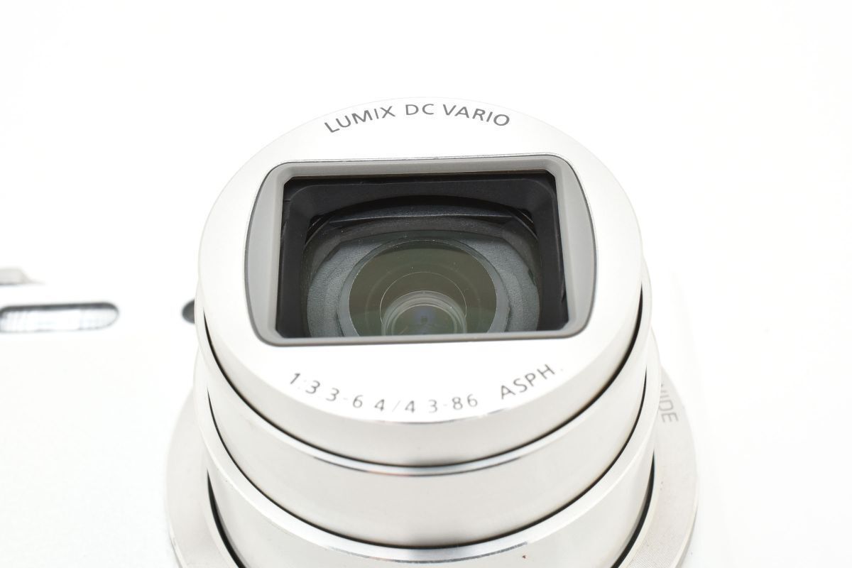 良品 Panasonic LUMIX DMC-TZ57 ホワイト AA4395#112 - メルカリ