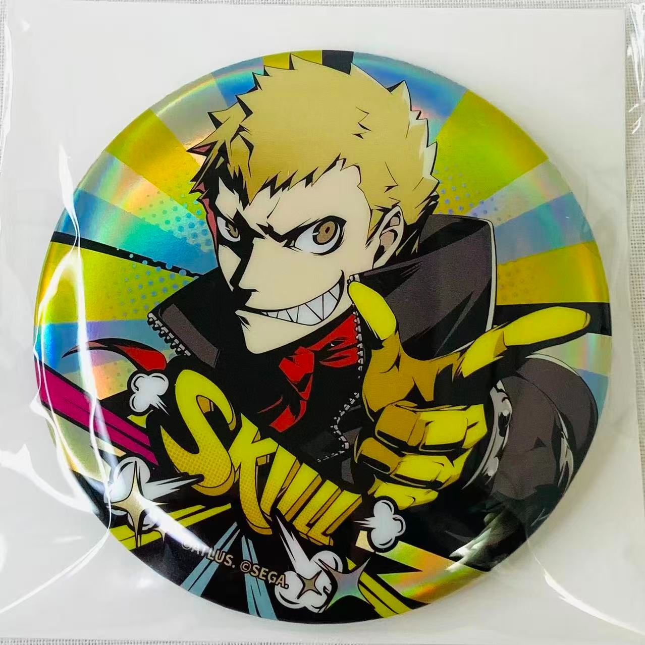 ペルソナ5 ザ・ロイヤル 缶バッジ 坂本 竜司 楽天コレクション