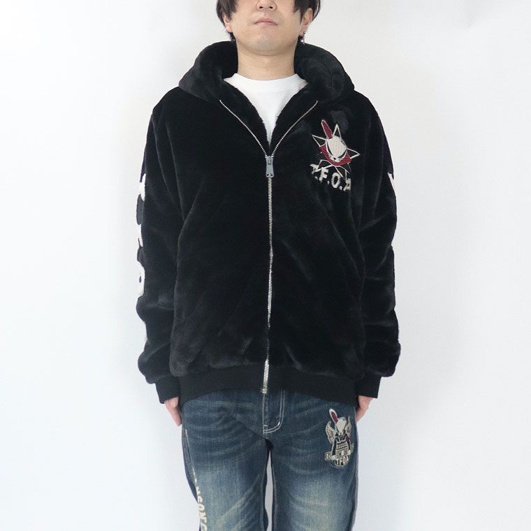 武装戦線コラボファーZIPジャケット】 CROWS×WORST クローズ ワースト