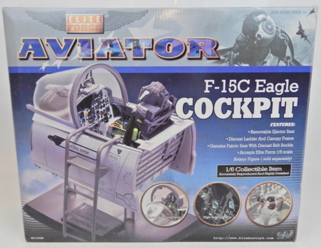 1/6 F-15C イーグルコクピット「ELITE FORCE AVIATOR」 F-15C 1⁄6