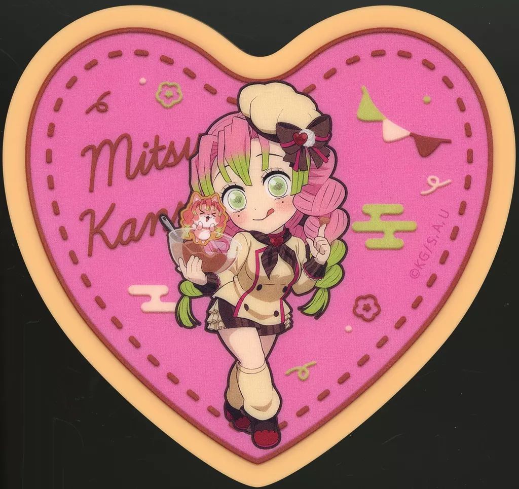 中古】コースター 甘露寺蜜璃 「鬼滅の刃×ufotable Cafe×マチ☆アソビ