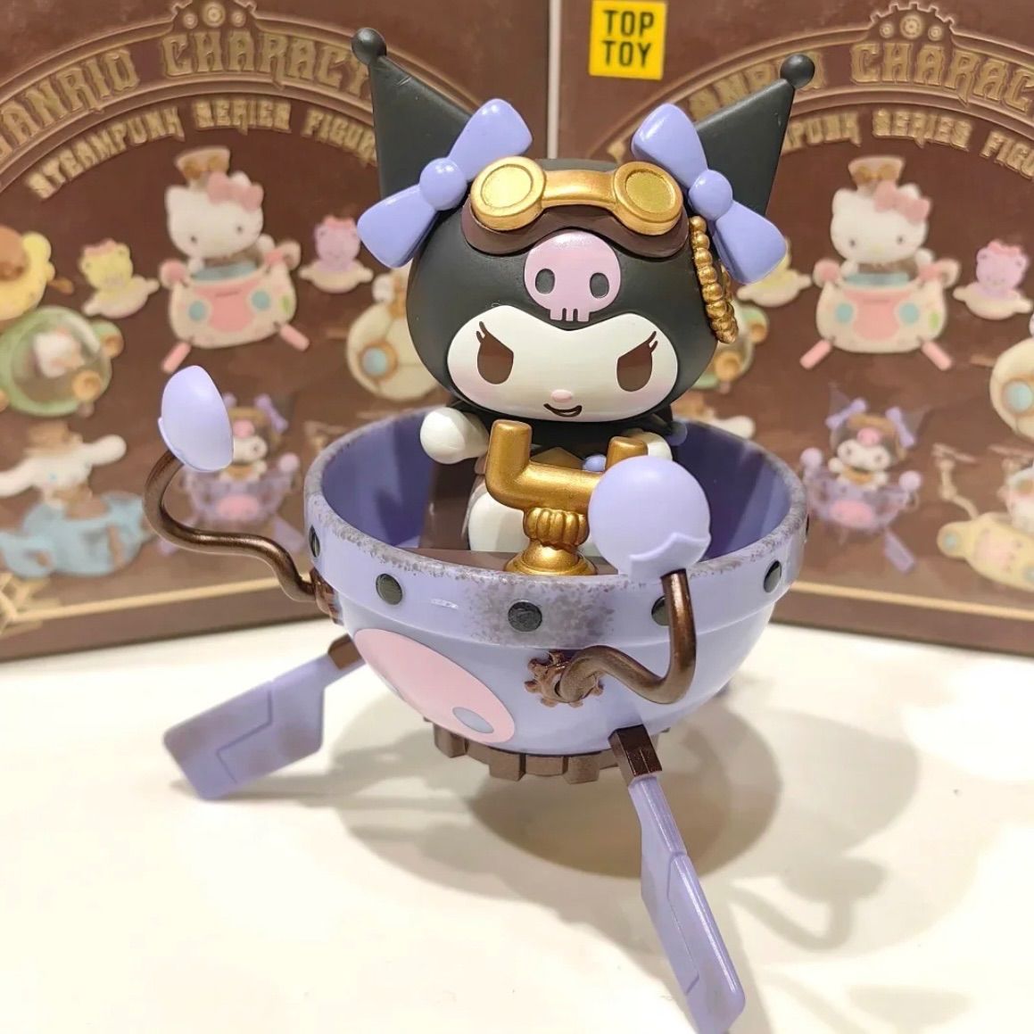 海外 限定 6種セット 蒸気 スチームパンク シリーズ サンリオ × TOPTOY