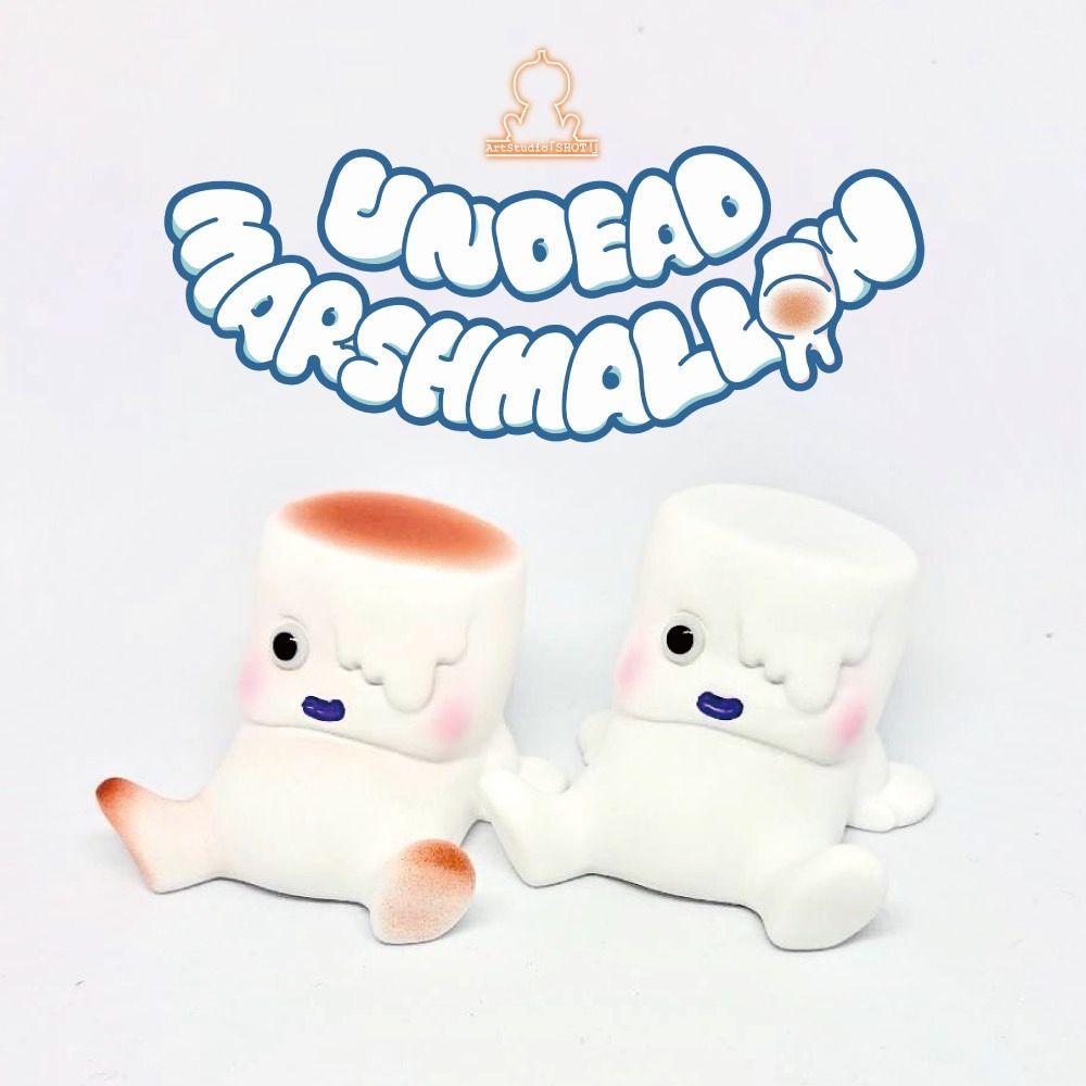 2種セット】リビングデッド・マシュマロ ソフビフィギュア - メルカリ