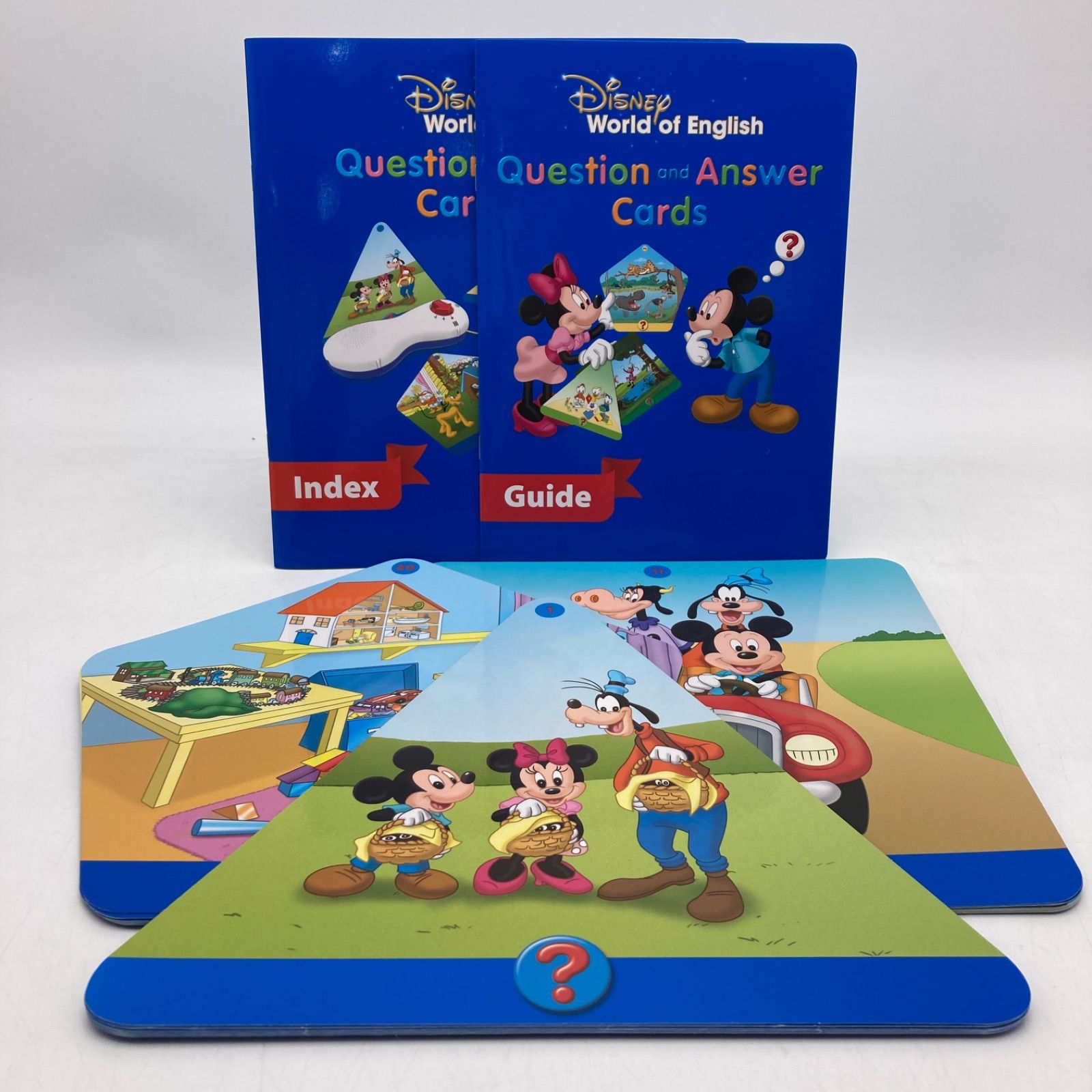 最新 トークアロング・Q＆Aカード ディズニー英語システム DWE