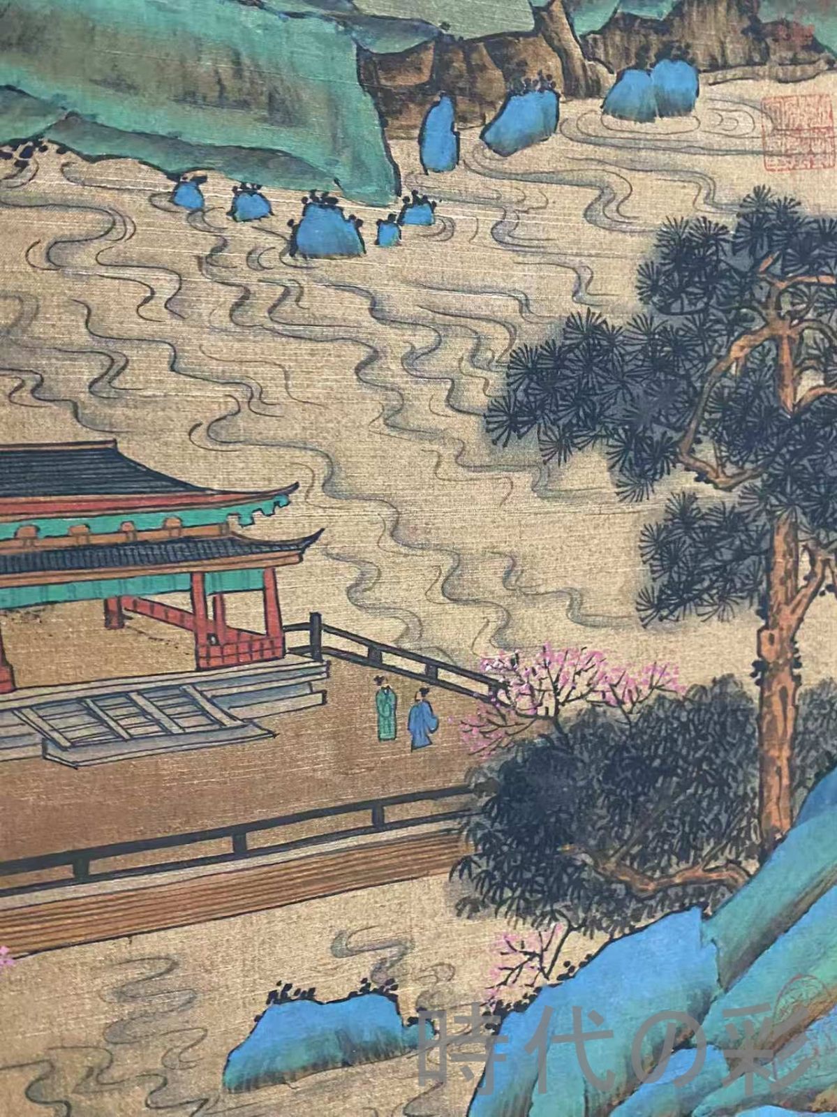 中国古美術・中国名家張大千氏 如来仏像水彩画8枚・板画絵画・書道