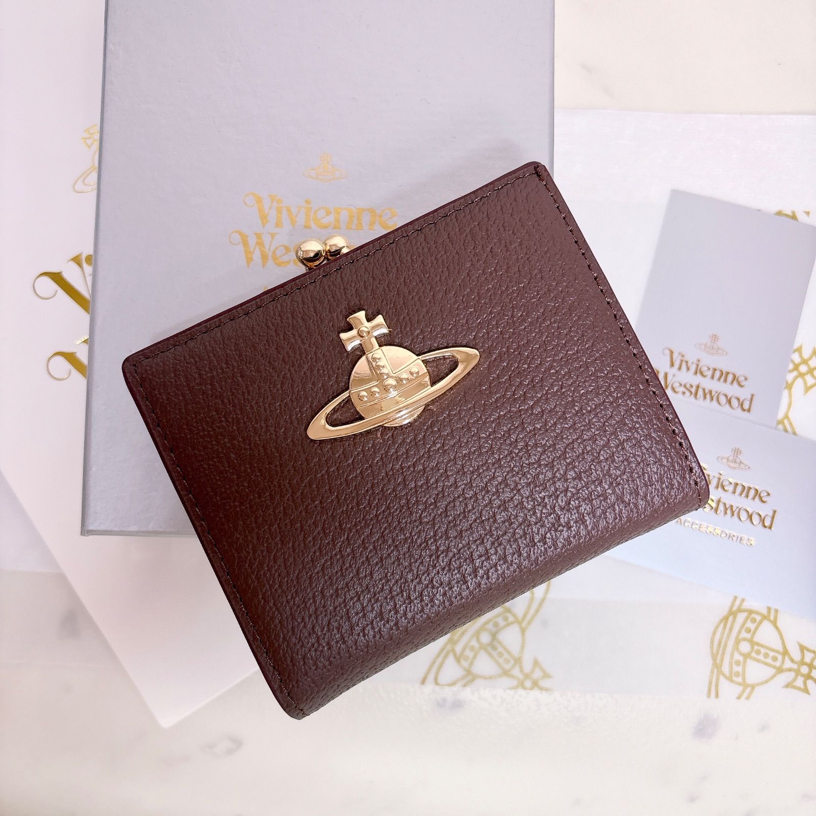 最新作✨️美しいブラウン】高級感あふれるオーブ ヴィヴィアン