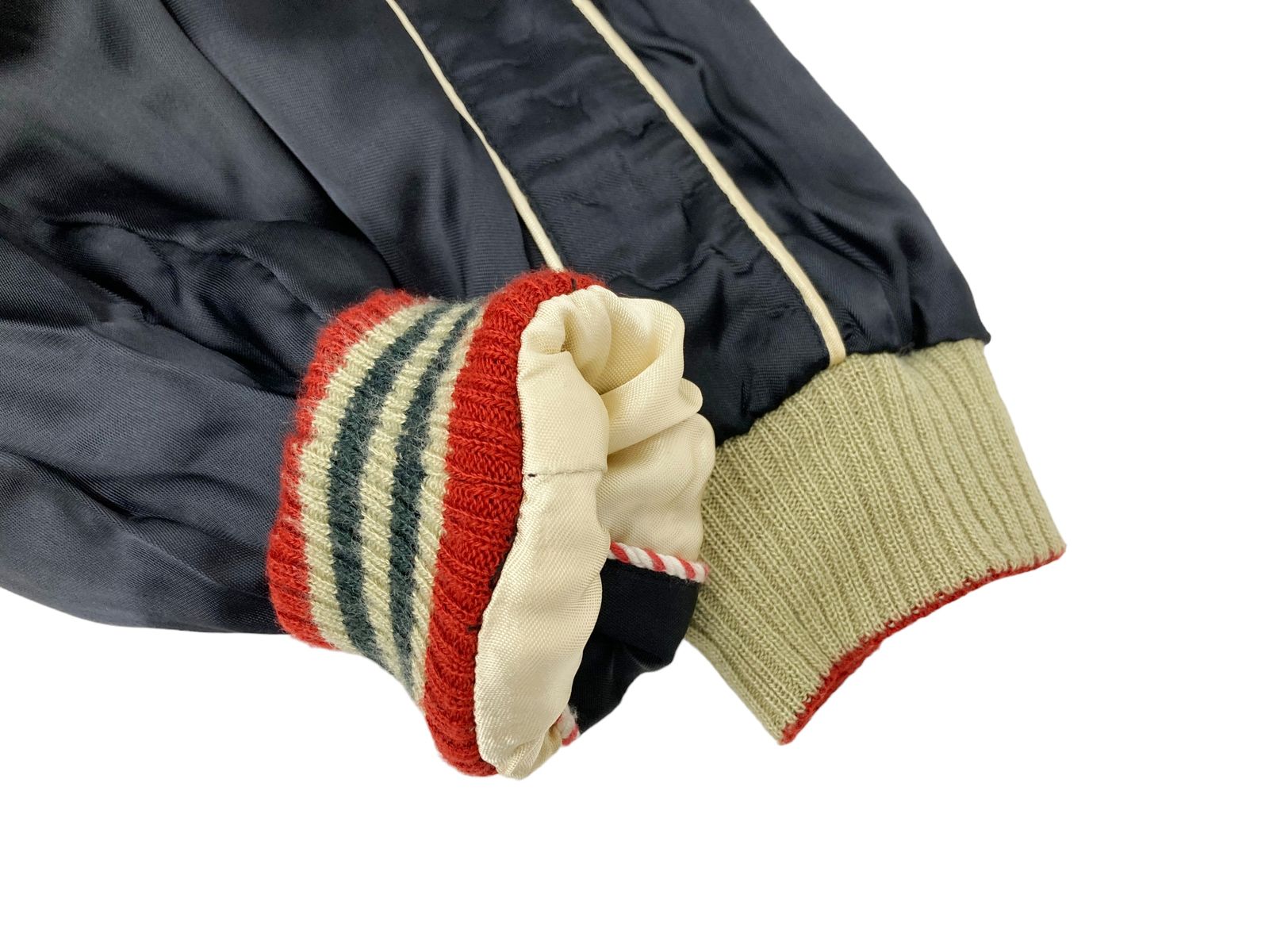 CROWS クローズ ZERO 鈴蘭×鳳仙 サテン リバーシブル スカジャン 刺繍