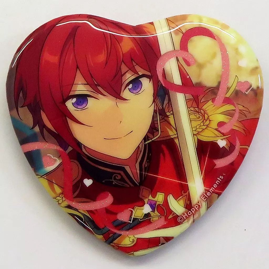 最終値下 巴日和 ホワイトデー ハート 缶バッジ あんさんぶるスターズ