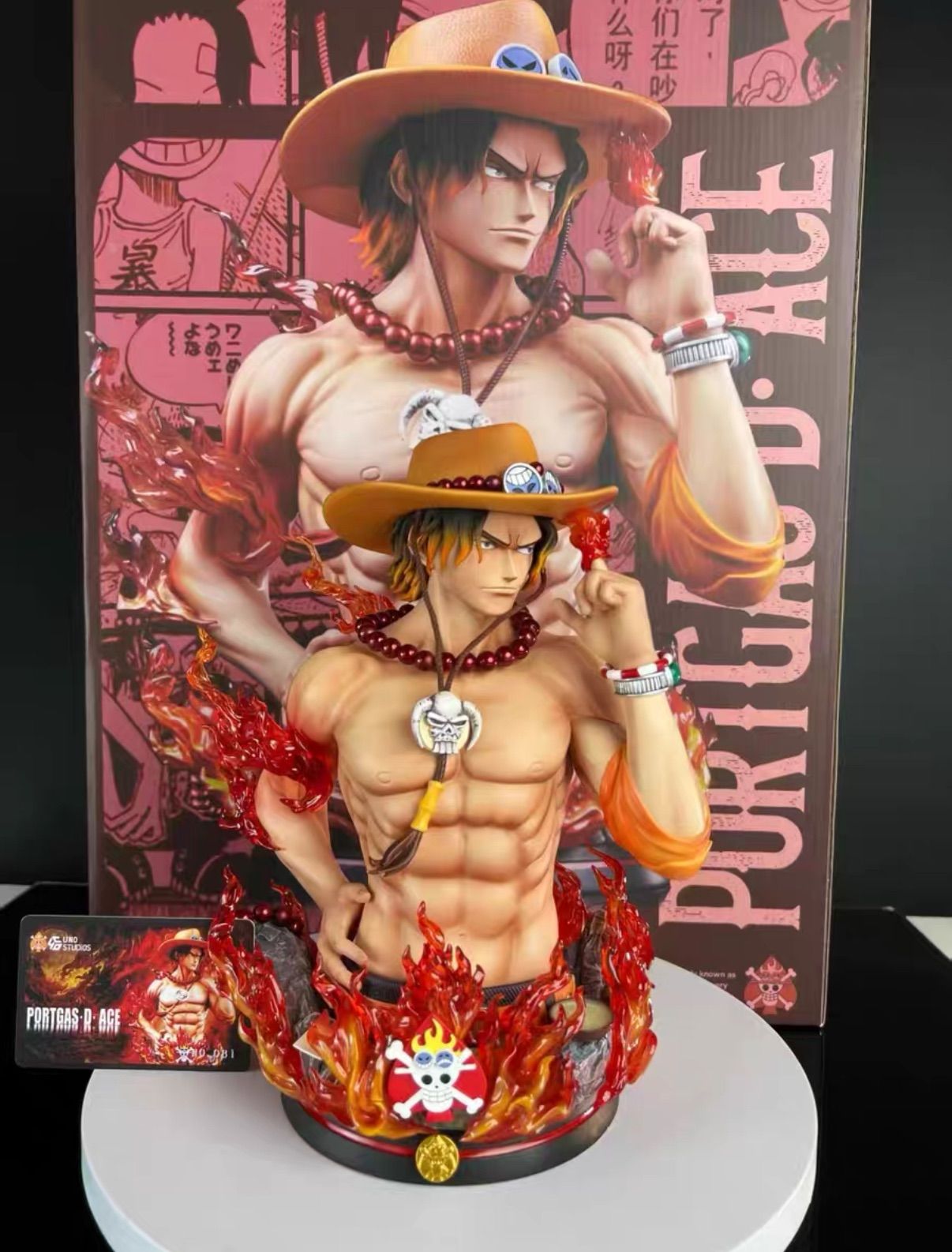 ワンピース】エース 超特大ガレージキットフィギュア70cm！ONE PIECE