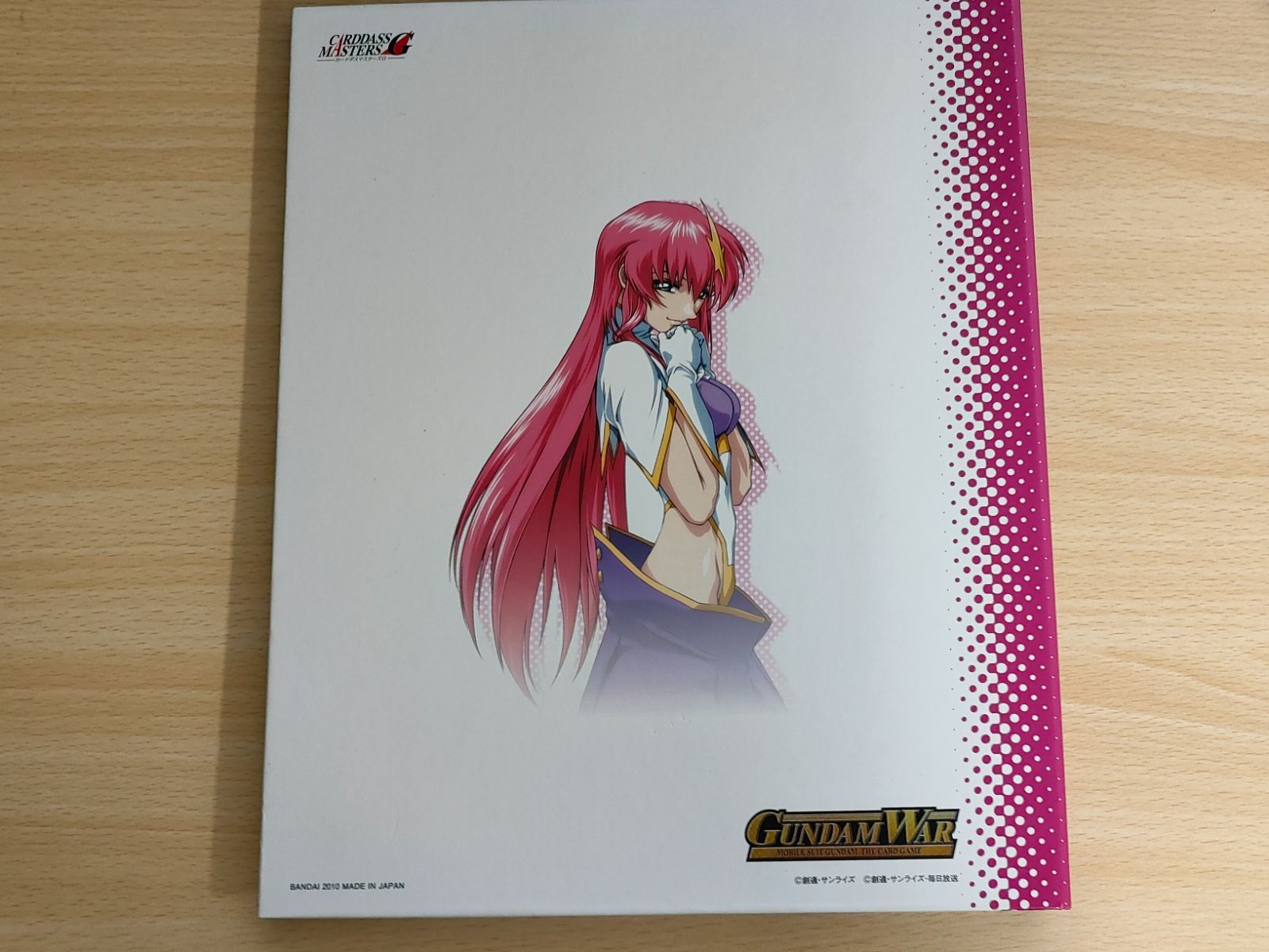 ガンダムウォー バインダー1冊 ラクス ルナマリア カード付 希少 旧