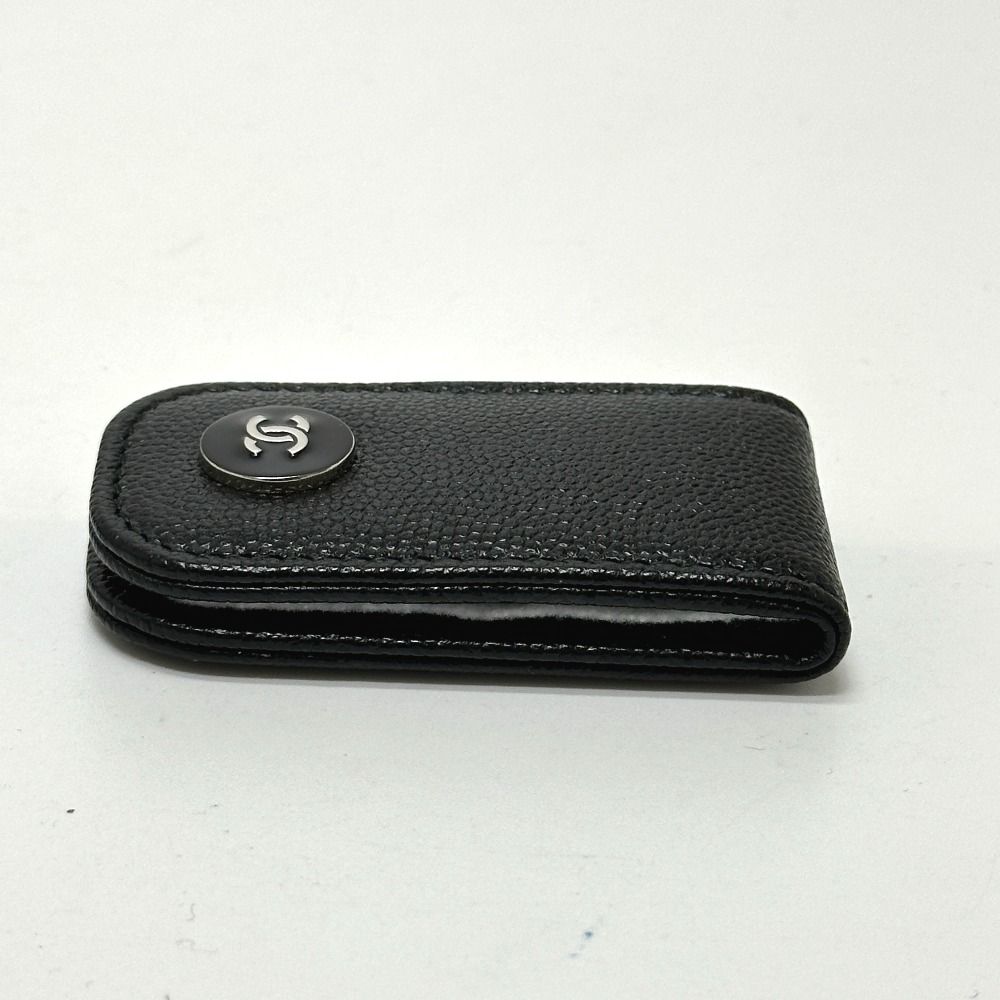 CHANEL シャネル マネークリップ マグネット キャビアスキン - メルカリ