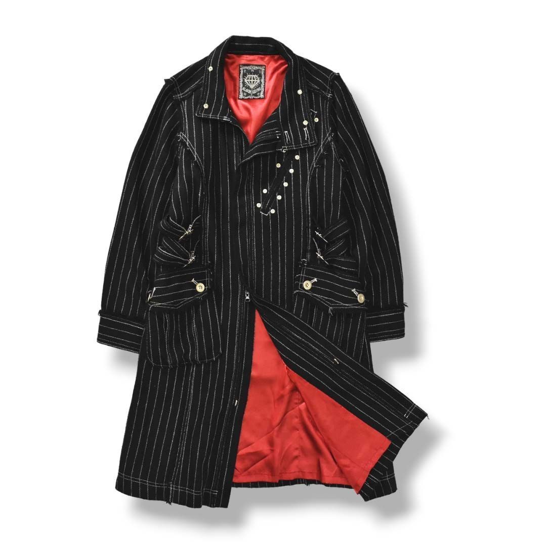 原宿系】 アルゴンキン ALGON QUINS デザイン トレンチコート 3