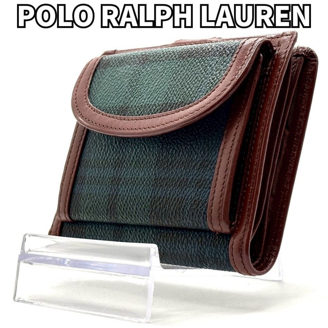 トラッド即格上げ】 POLO RALPH LAUREN ポロラルフローレン 二つ折り