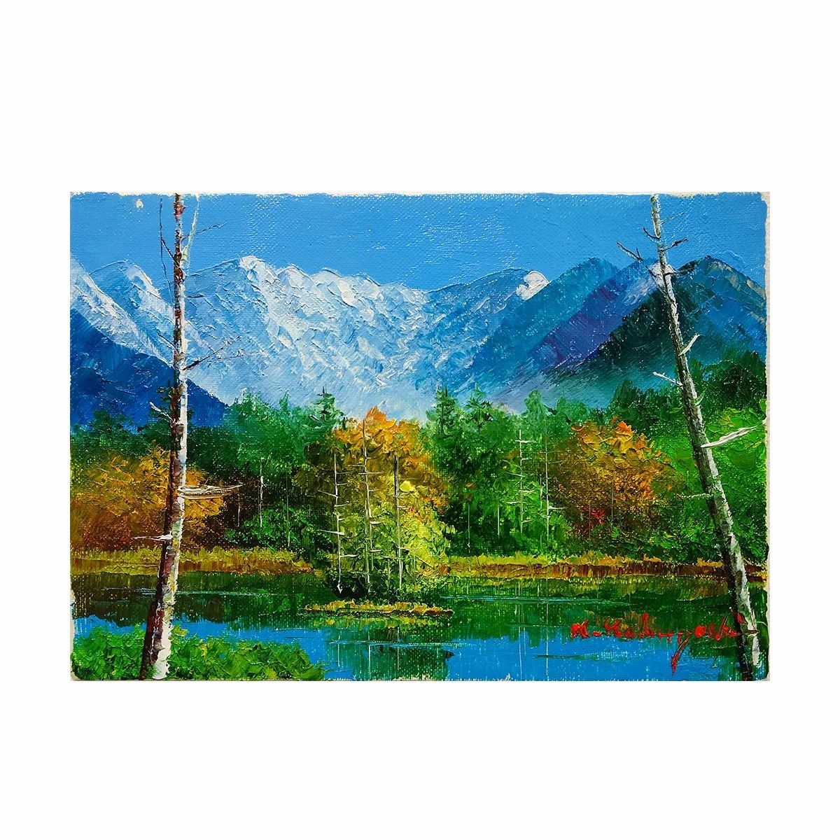 池畠史幸作油彩画 池畠史幸作油彩画 池畠史幸作油彩画