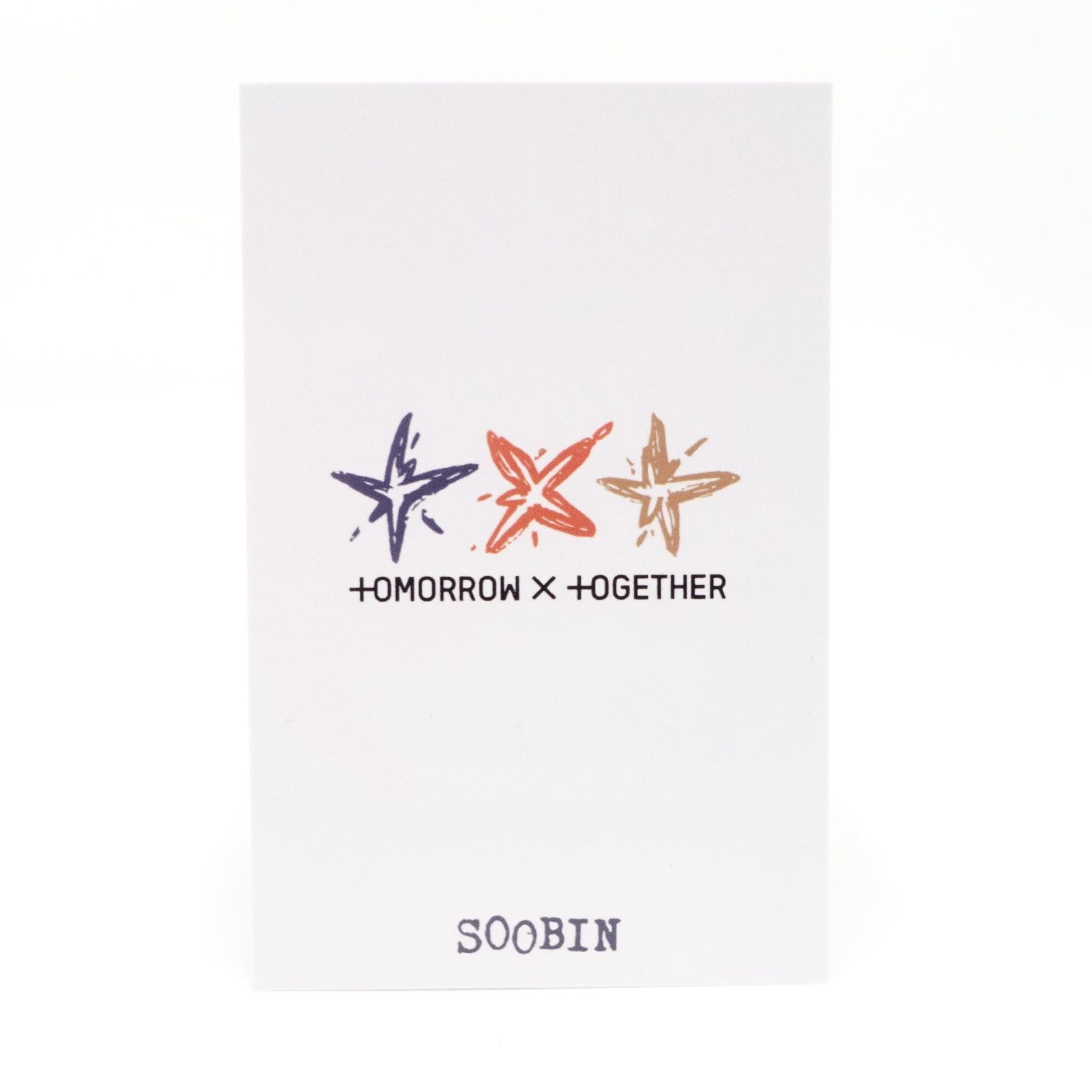 TXT スビン tomorrow トゥバ 事前収録 韓国 サノク トレカ フォト